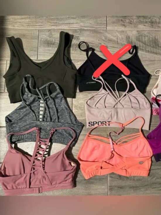 Bundle of 7 sports bras - all size XS/S - Picture 3 of 16